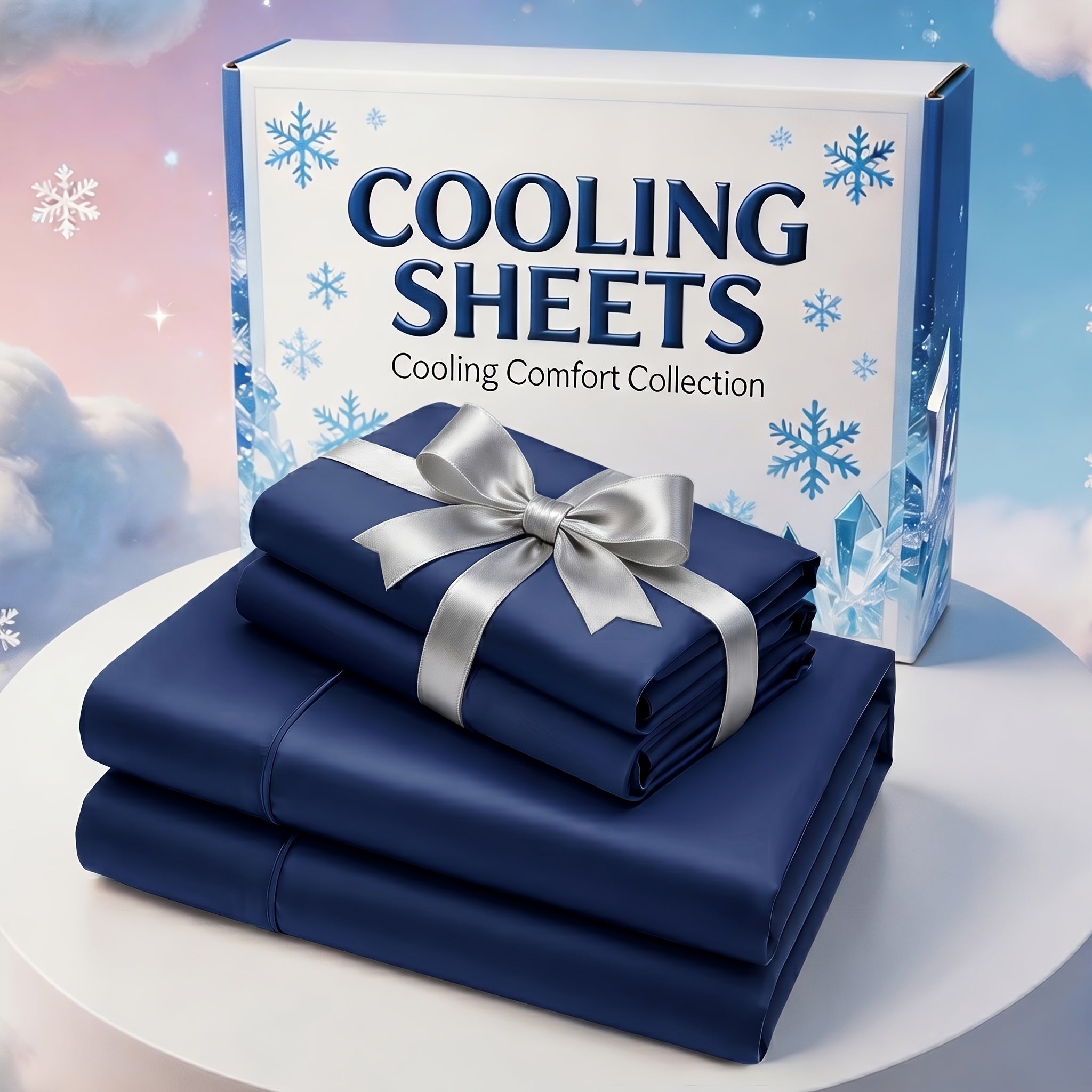 Extra Deep Pocket Bamboo Fiber Sheet Set – Breathable, Cooling, Wrinkle‑Free, Hypoallergenic, Ideal for Kids and Master Bedrooms