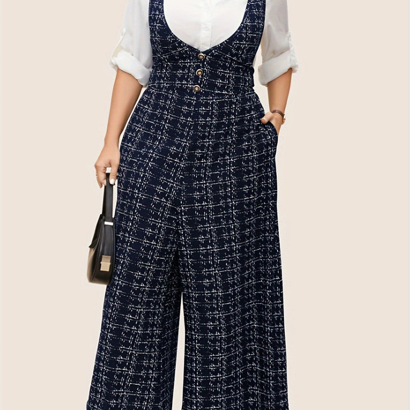 Suede-like Fabric Dress With Three-quarter Sleeves