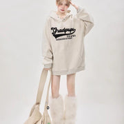 Chic Two-Button Knit Sweater for Women