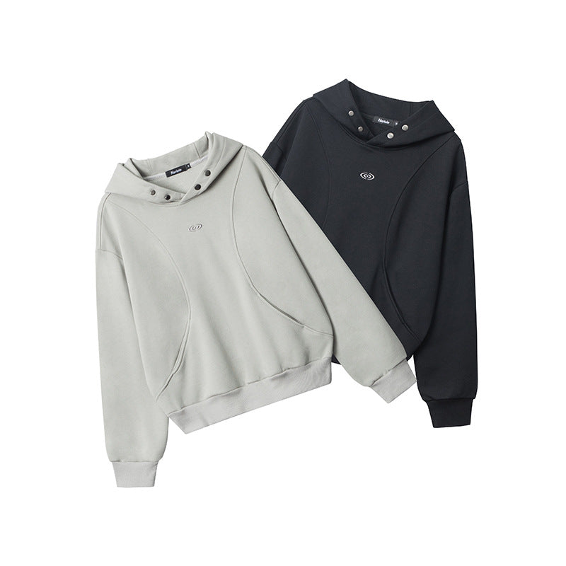 Women's Casual Loose Hooded Cardigan Sweater