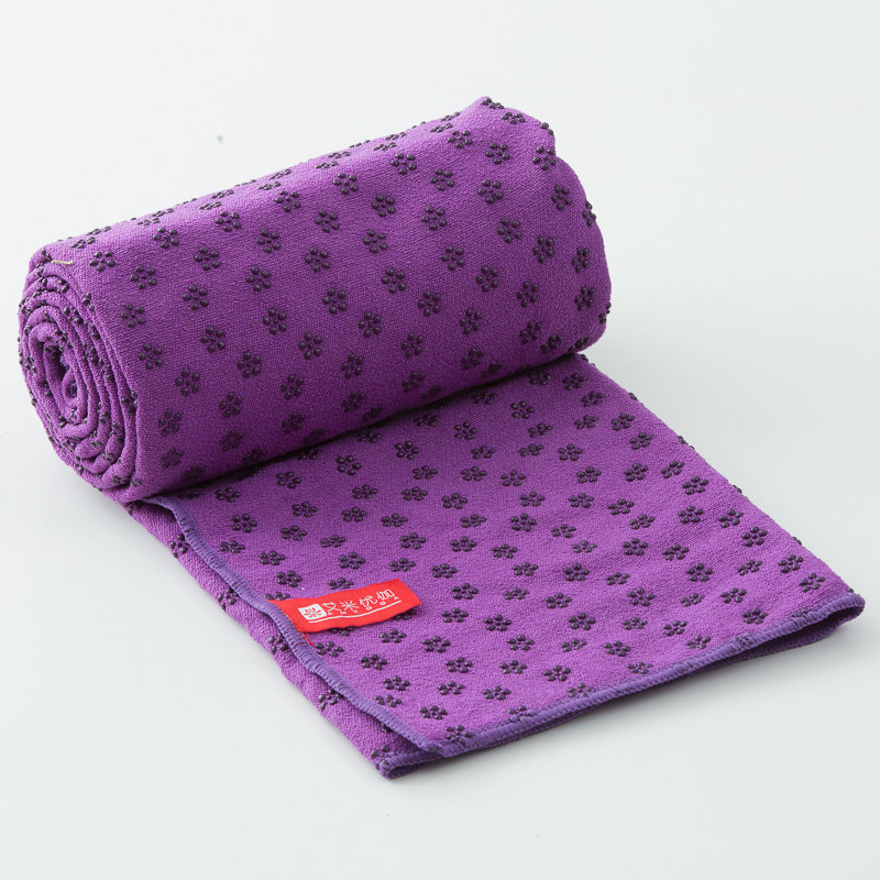 Non-Slip Thickened Yoga Mat Towel - Sweat Absorbent Fitness Accessory