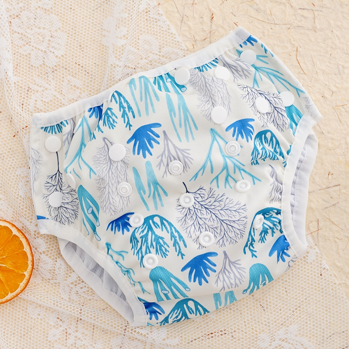 Adjustable Polyester Swim Diapers for Toddlers and Kids (3-15kg)