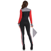 Women's Racing Suit Motorcycle Girl Nightclub Romper