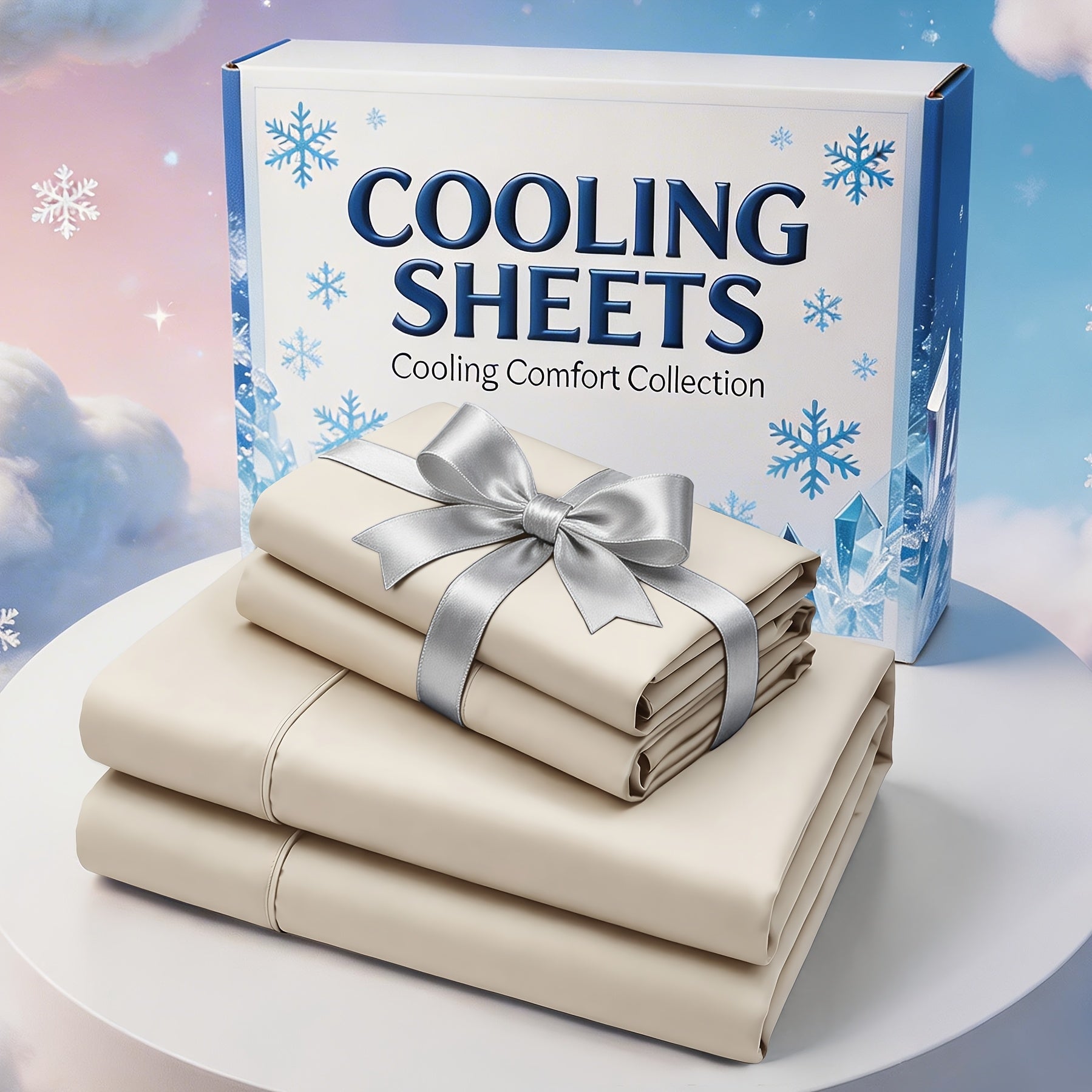 Luxury Extra Deep Pocket Bamboo Fiber Sheet Set – Breathable, Cooling & Wrinkle‑Free