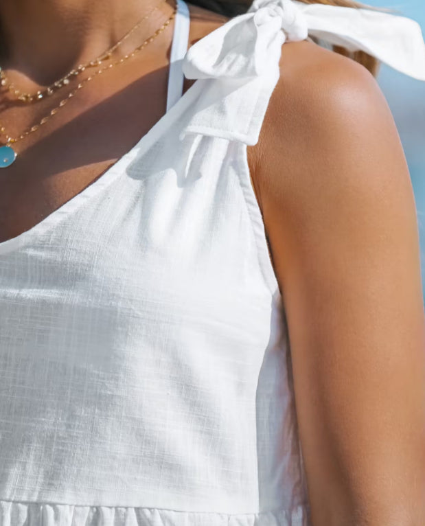 Chic Bow-Tie Casual Sleeveless Romper Shorts
