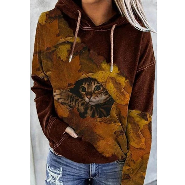 Unisex Graffiti Pullover Hoodie Streetwear Sweatshirt