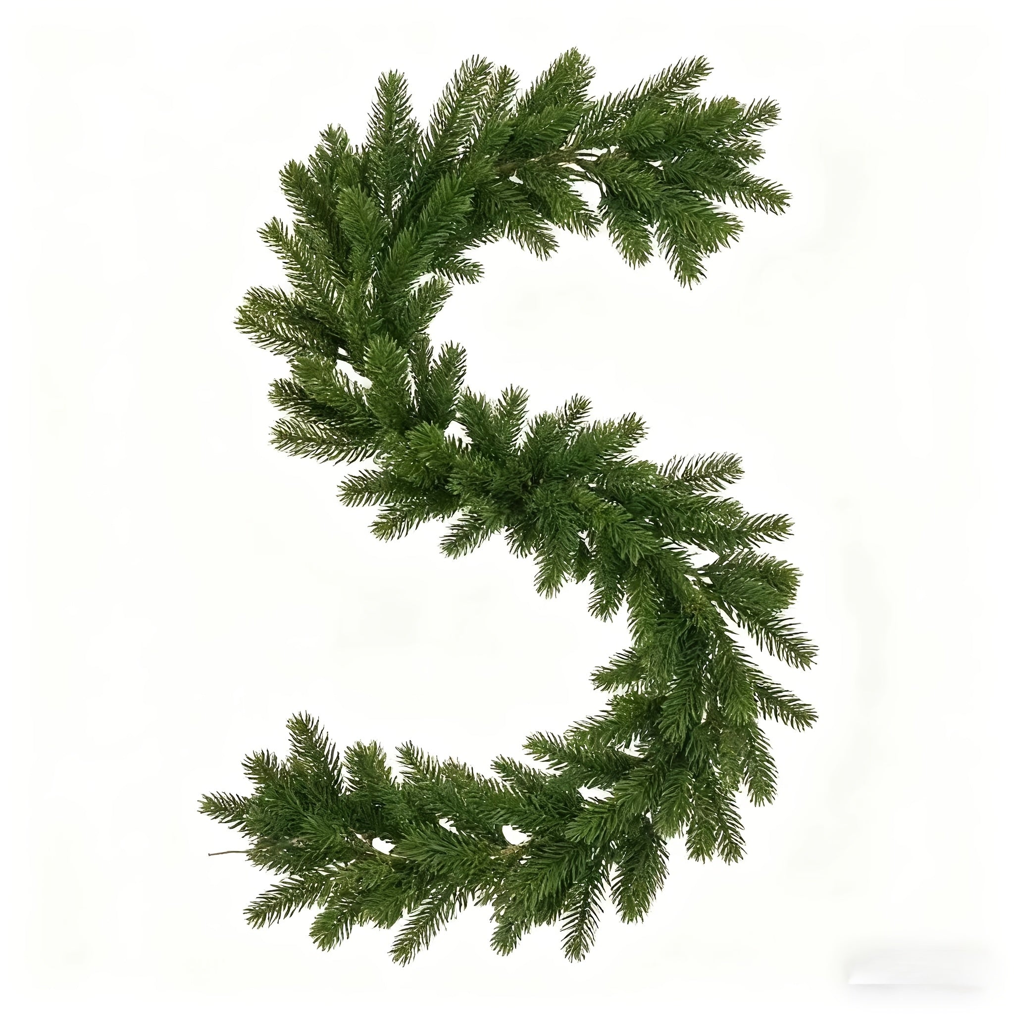 1pc Classic Style Artificial Pine Tree Wreath - Multifunctional Plastic Greenery, Suitable for Christmas, St. Patrick'S Day, Mother'S Day, Graduation Ceremony, Halloween - Islamic New Year Decoration…