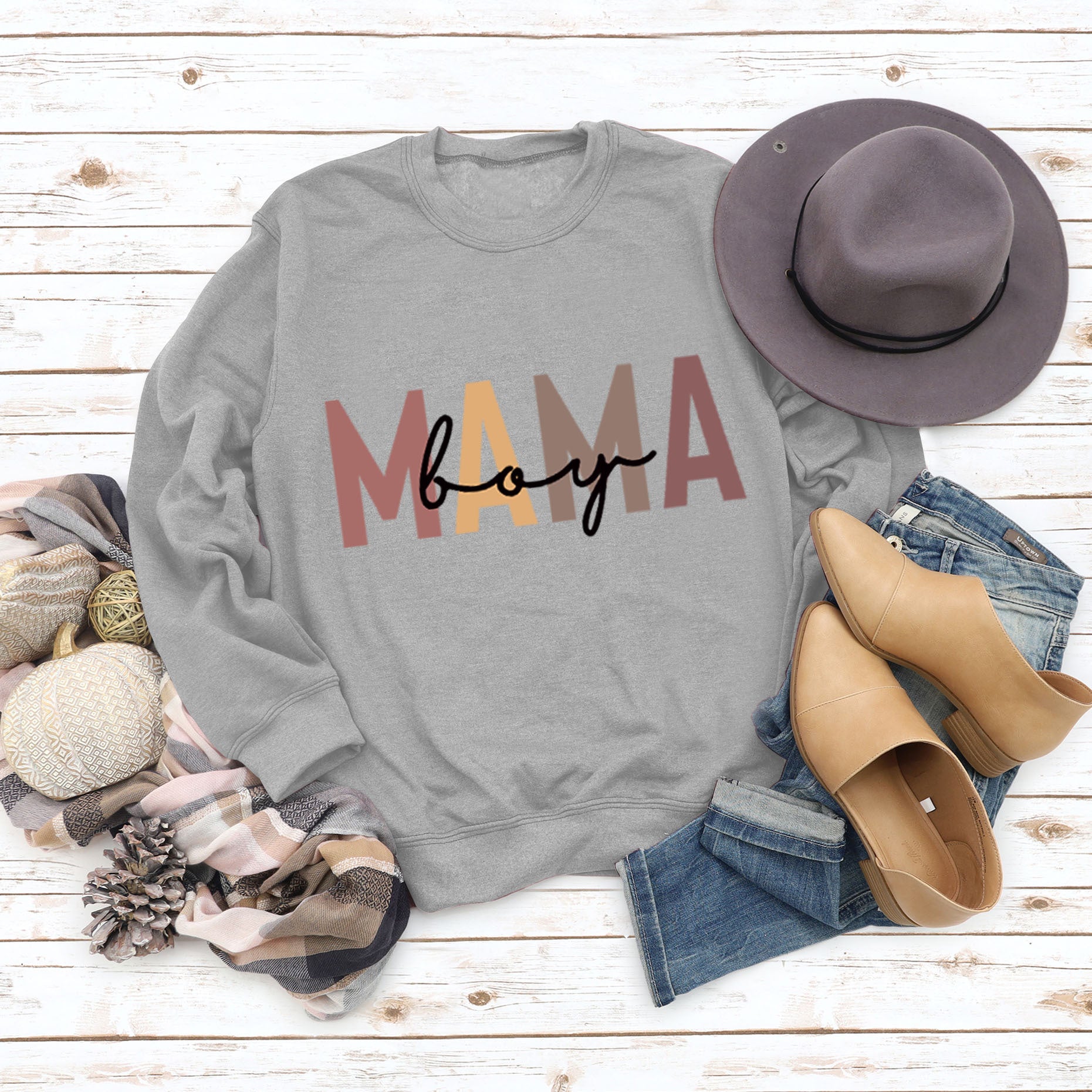 Women's Cotton Printed Loose Fit Sweatshirt