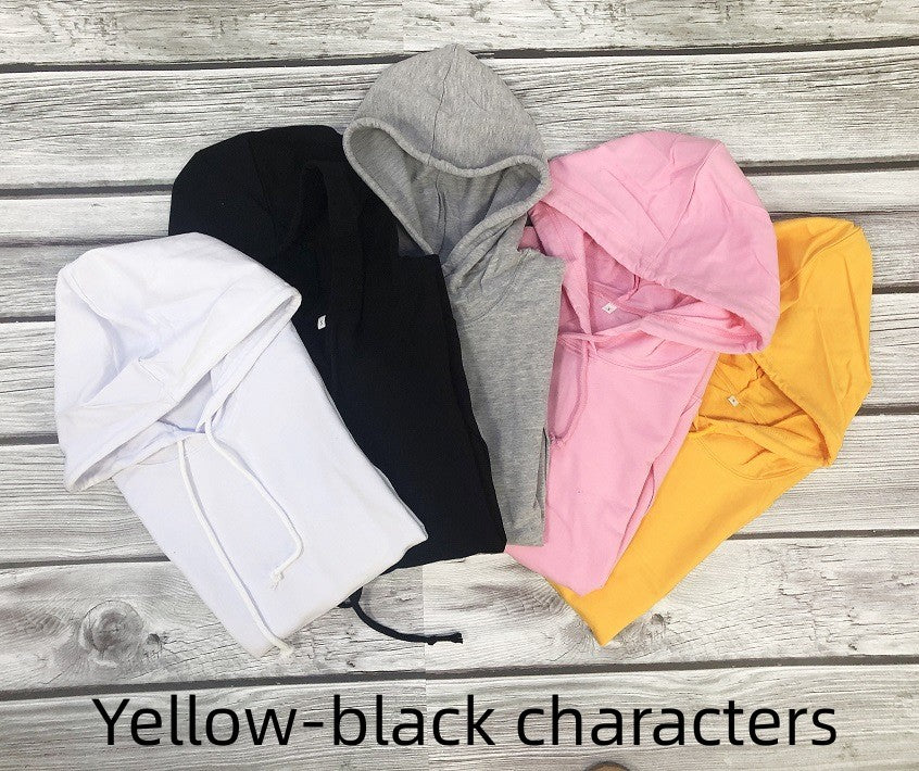Women's Casual Colorblock Hooded Pocket Sweatshirt