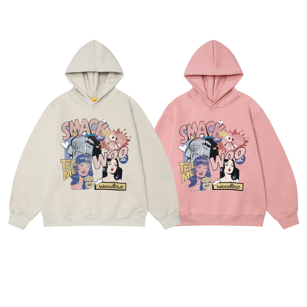 Women's Anime Graphic Loose Hooded Sweatshirt