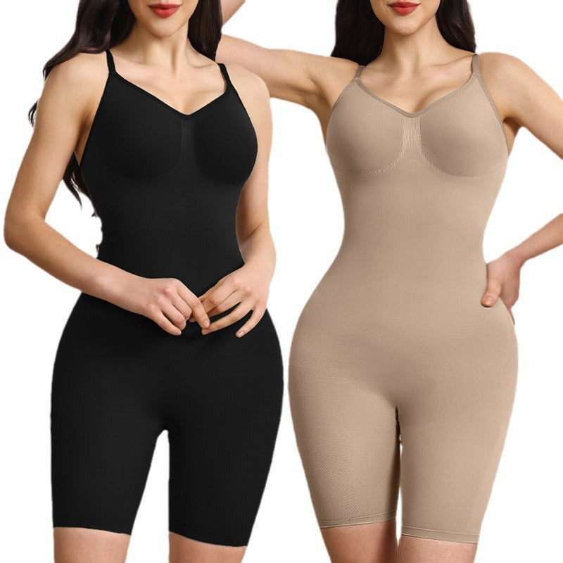 Seamless Waist-Slimming & Hip-Lifting Bodysuit Shaper