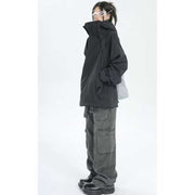Autumn Solid Color Mechanical Style Design Sense Versatile Casual Jacket