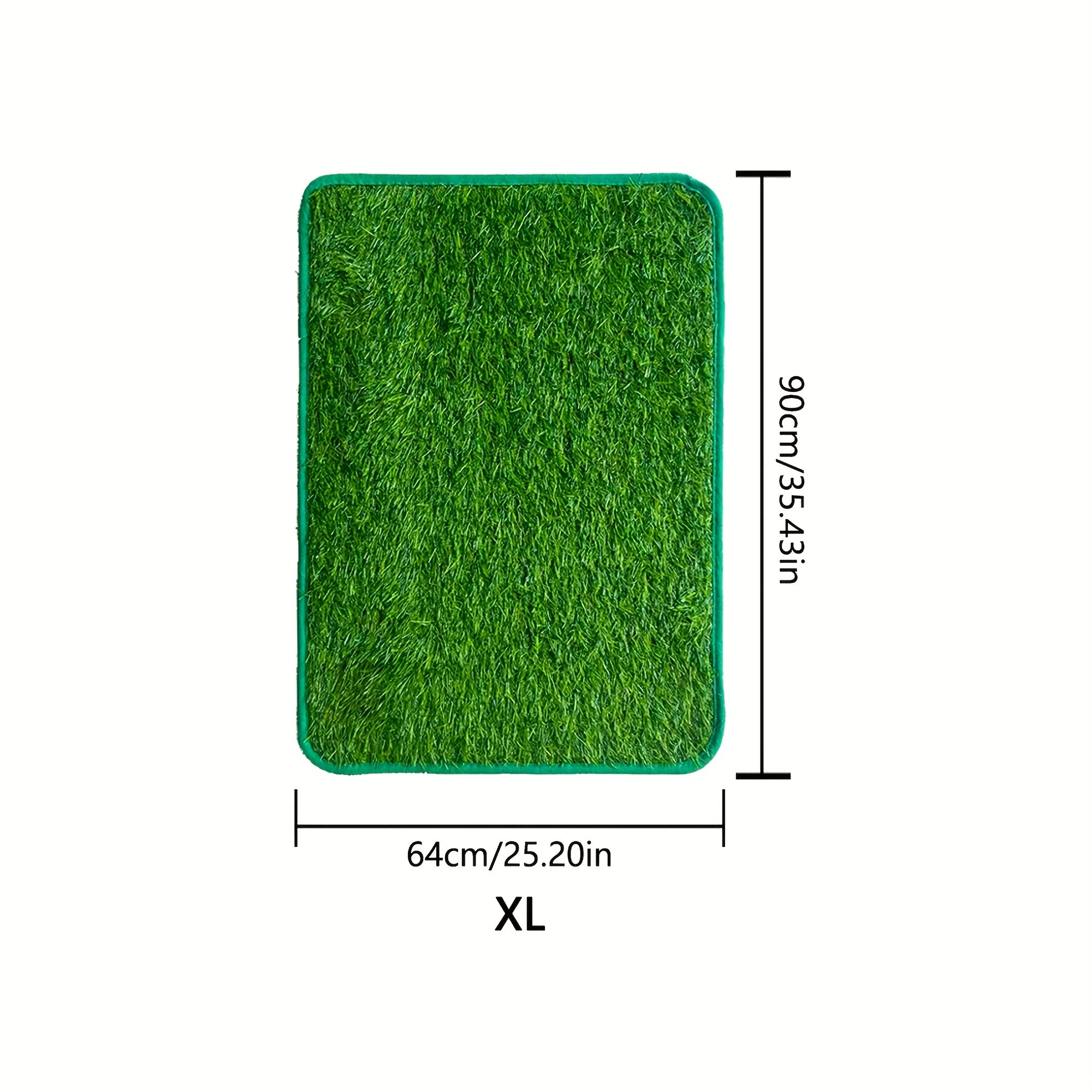 Indoor/Outdoor Artificial Turf Pet Potty Pad for Dogs