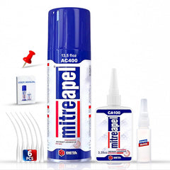 Professional instant bonding cyanoacrylate adhesive kit