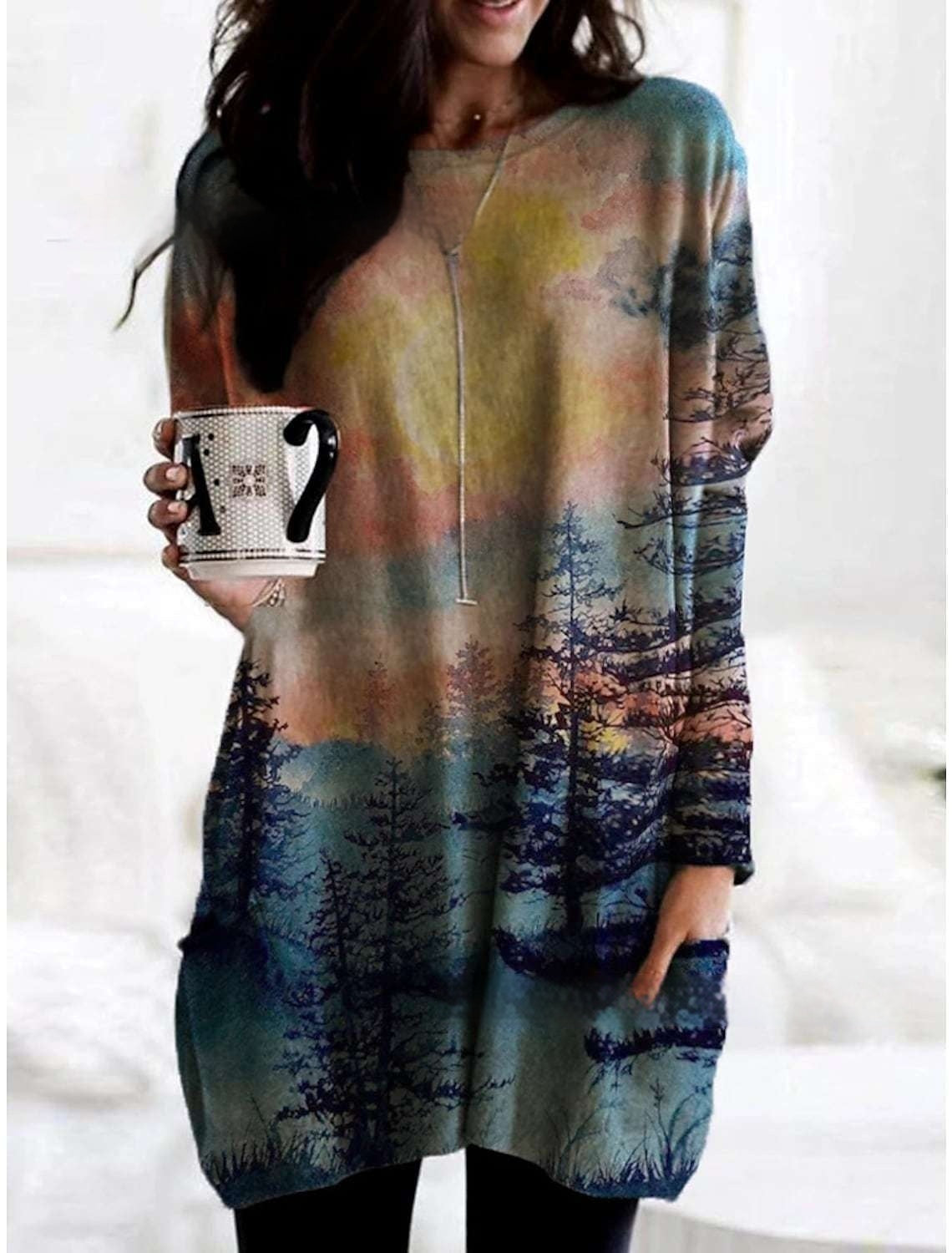 Women's Long-Sleeve Pocket T-Shirt