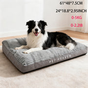 Giant Luxury Xxl Large Dog Bed - Human-Size Design For Big And Medium Breeds, Breathable In Summer, Warming Winter Supportive Pet Couch & Kennel. Extra-Large Size Suitable To All Climates With Remo...