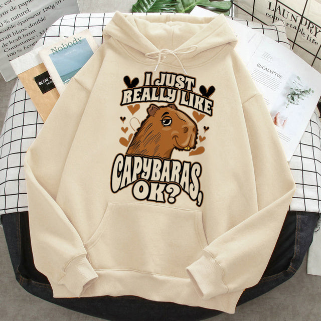 Anime Harajuku Hip-Hop Graphic Hoodie for Women