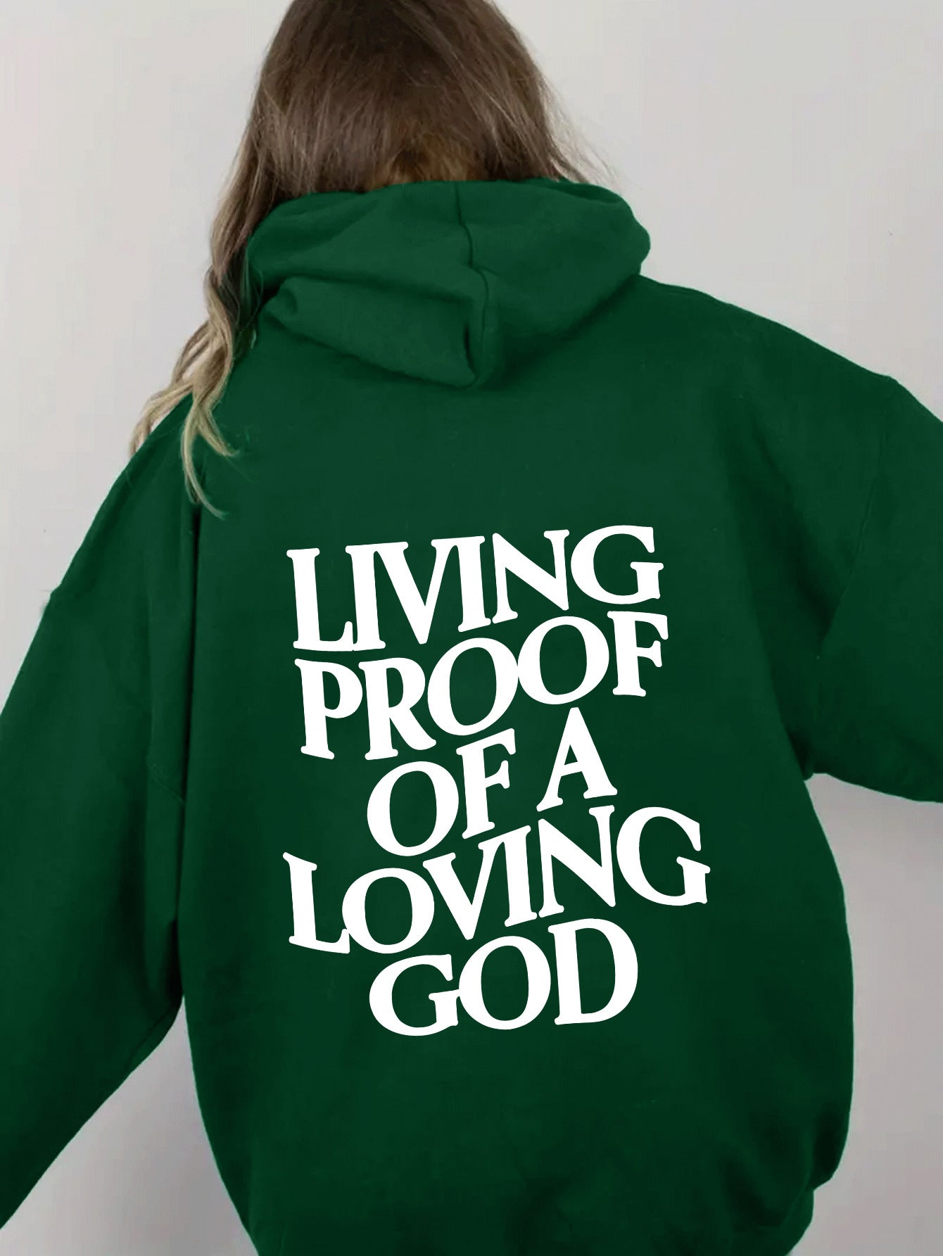 Women's Cozy Brushed Fleece Hoodie - Solid Pullover Sweatshirt