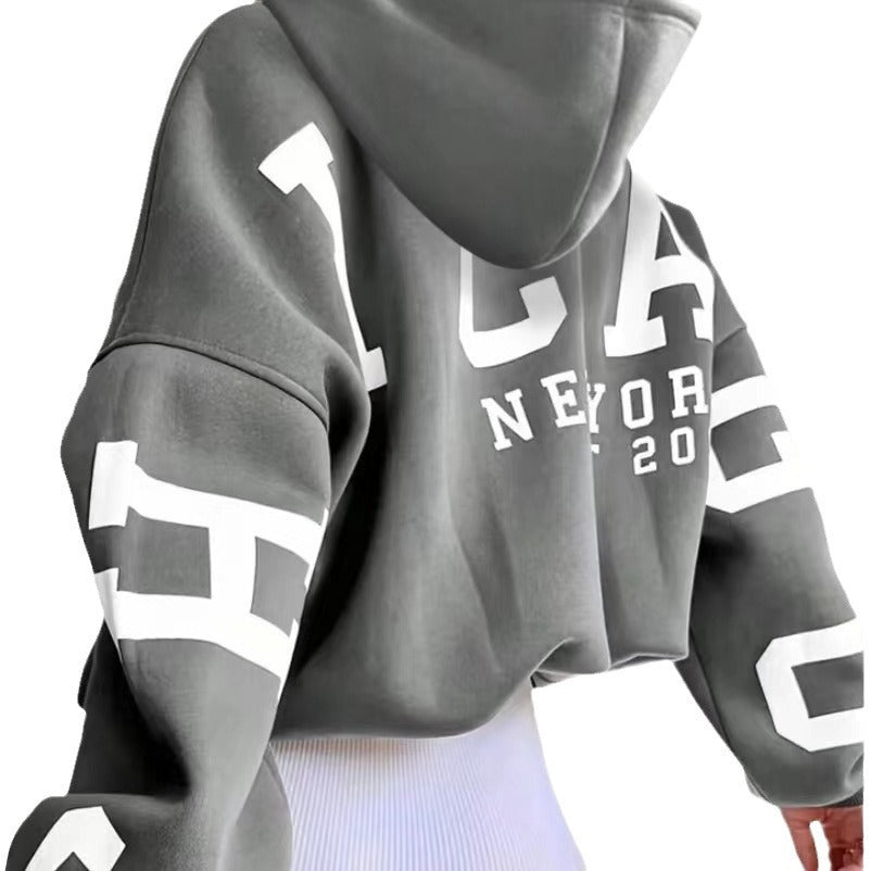 Cozy Women's Hooded Casual Winter Outerwear Sweater