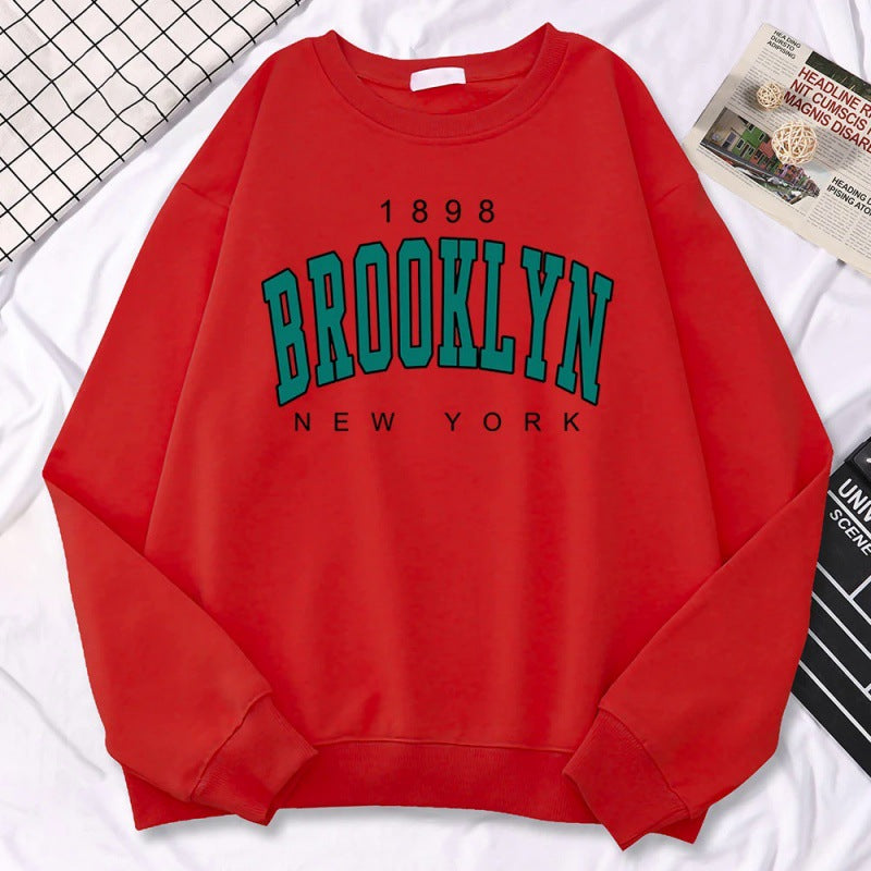 Brooklyn Kawaii Autumn Fleece Women's Sweatshirt