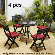 4pcs Set of Patio Furniture Seat Cushions, Soft And Comfortable, Thickened Cushions, Suitable for Indoor And Outdoor Use, Cushions solely