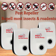 Dual‑Channel Soundwave Pest Control Device – 2026 New Version for Indoor Use