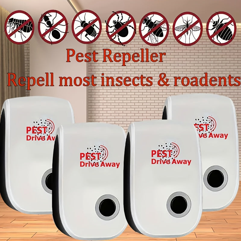 Dual‑Channel Soundwave Pest Control Device – 2026 New Version for Indoor Use