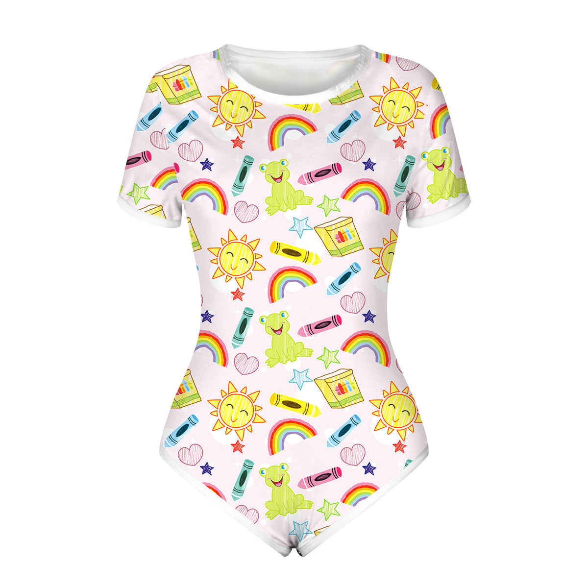 Women's Slim-Fit Short Sleeve Fashion Jumpsuit