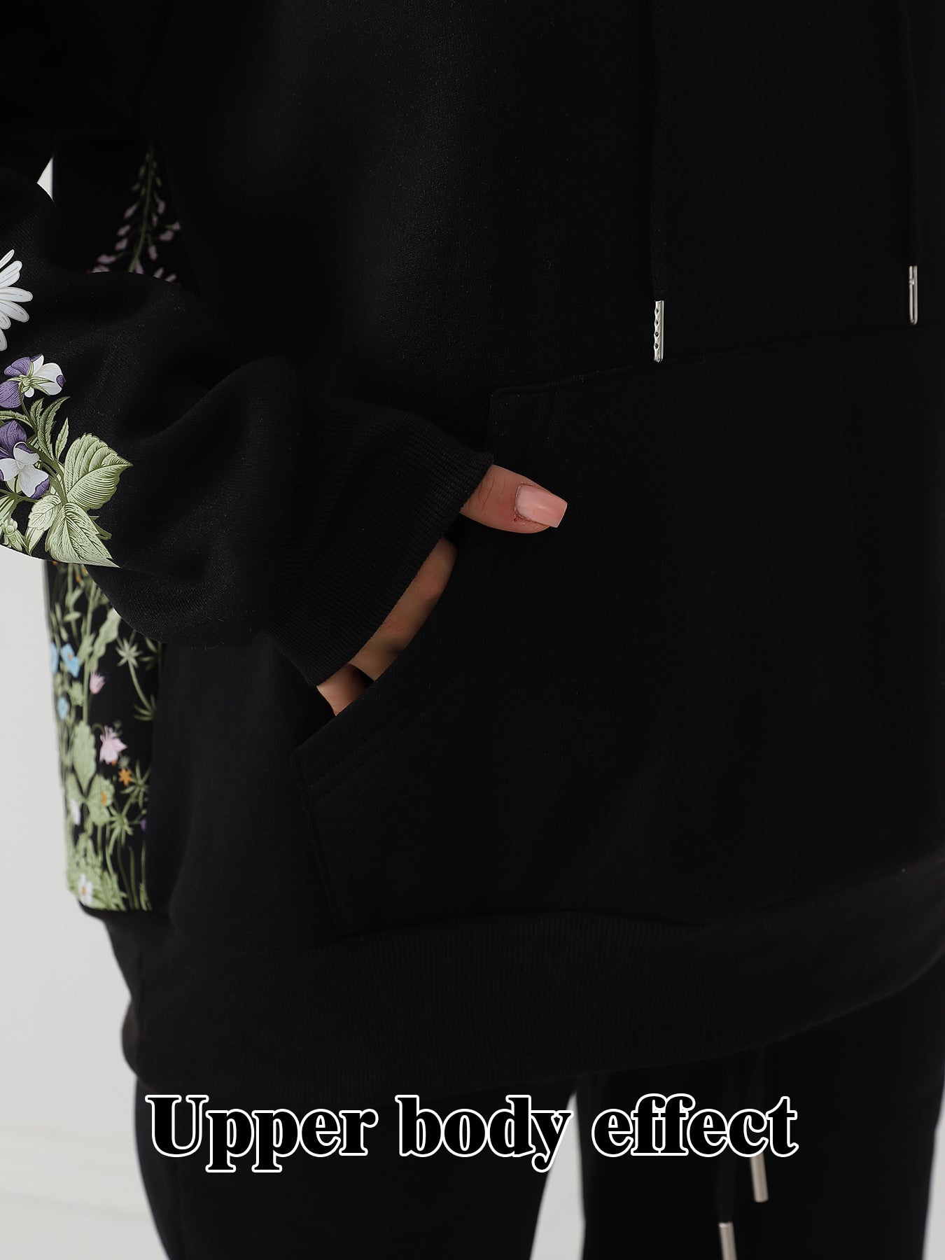 Women's Floral Long Sleeve Sweatshirt