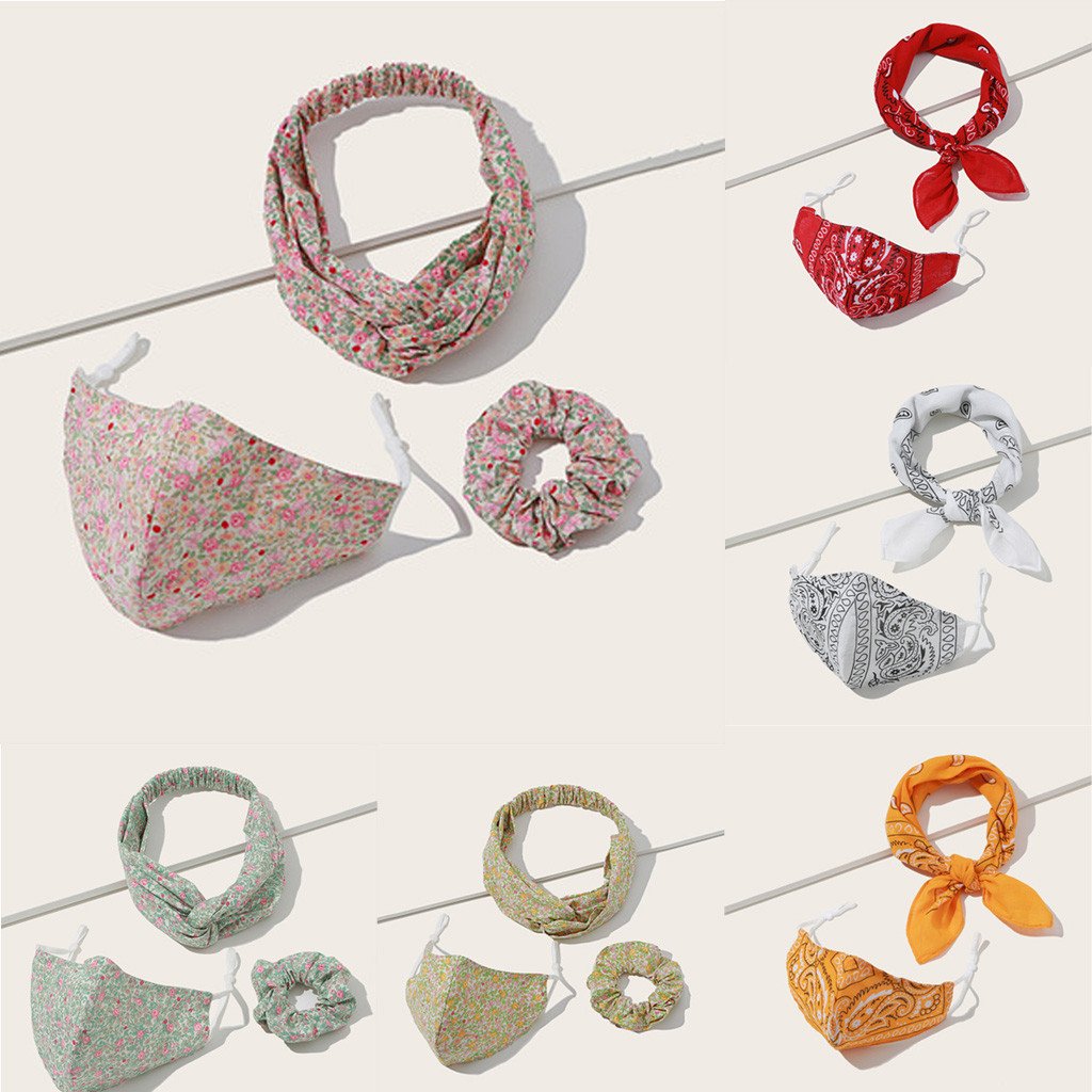 Stay Cool This Summer with Hairband Headband Mask Set