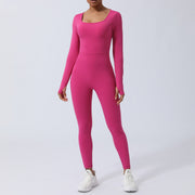 Women's Quick-Drying Backless Hip-Lifting Fitness Bodysuit