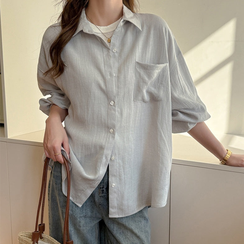 High-end Long-sleeve Shirt Jacket