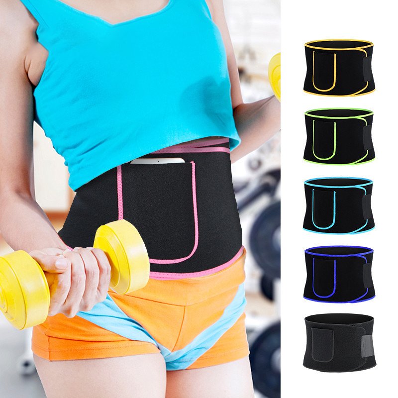 Comfortable Sports Sweat Belt for Fitness