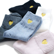 Cozy Embroidered Socks