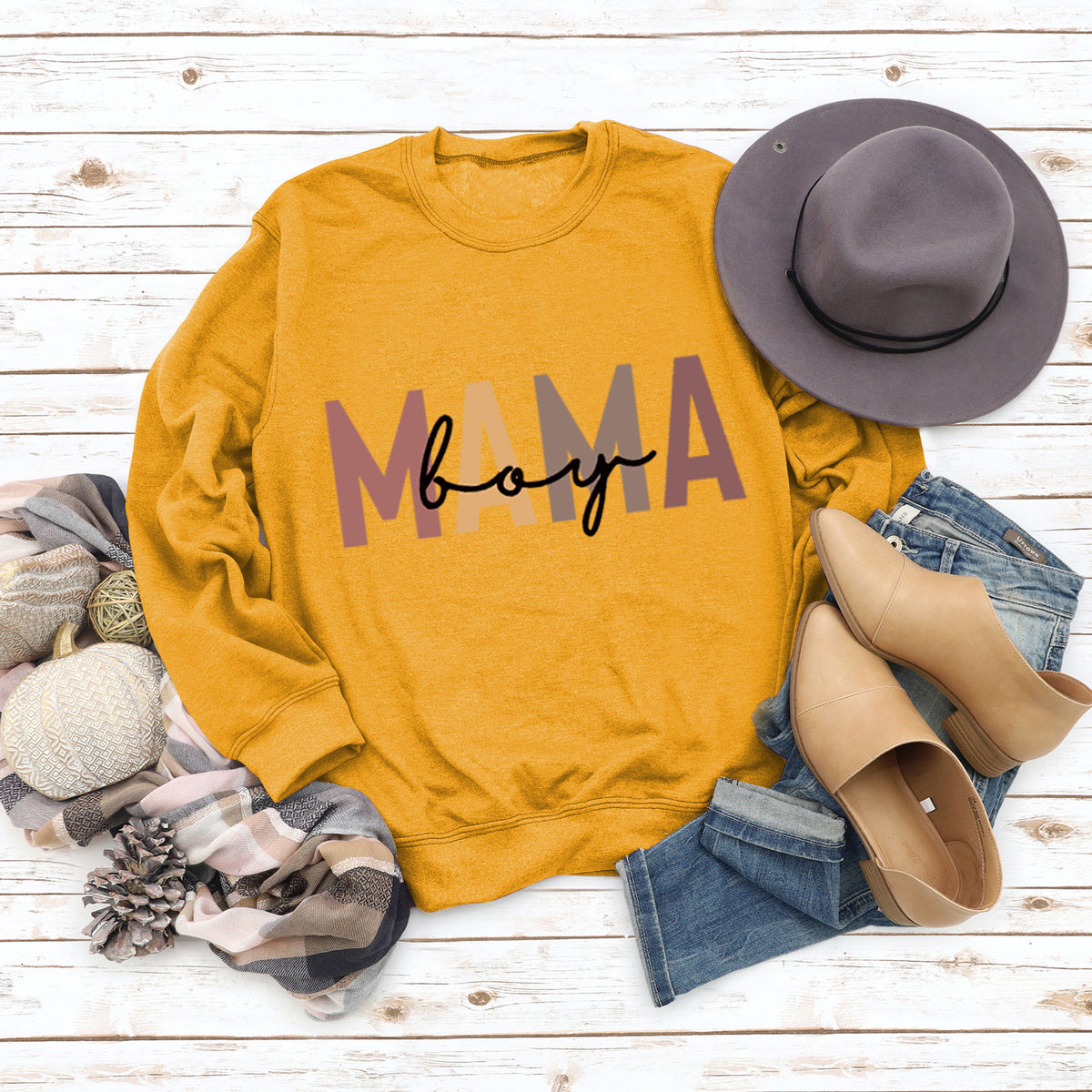 Women's Cotton Printed Loose Fit Sweatshirt