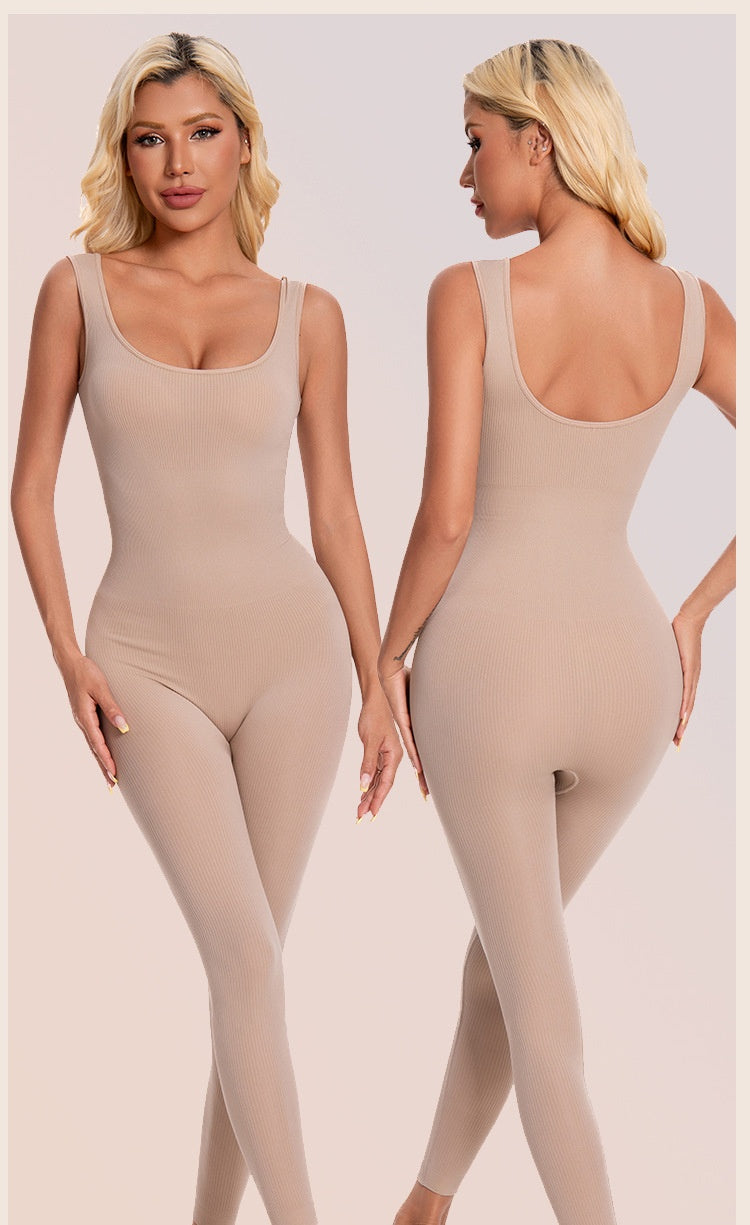 Seamless Tummy Control Shaping Bodysuit