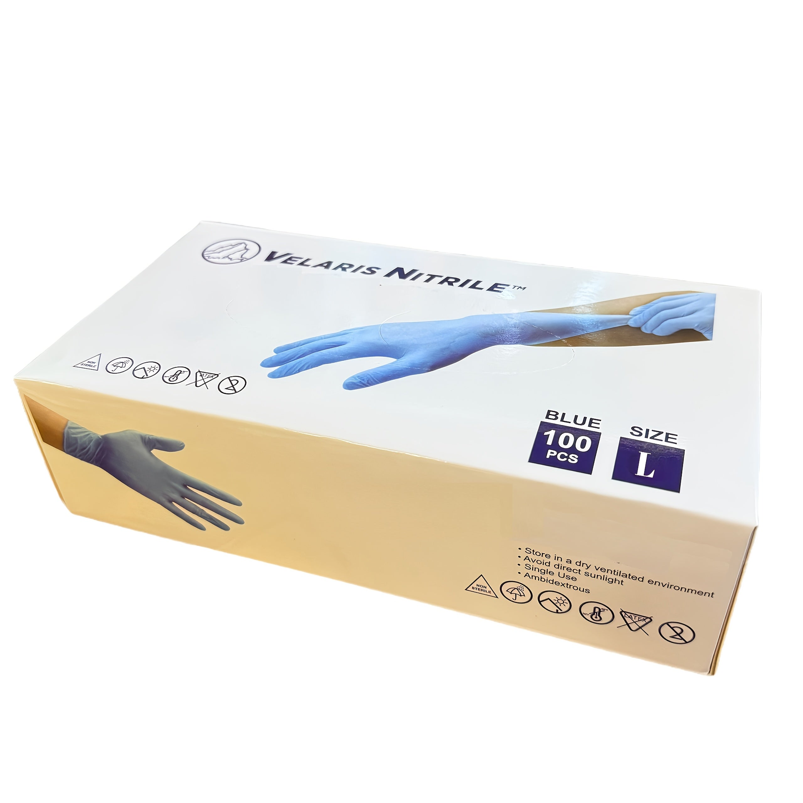 1000pcs/500pcs/100pcs Anti-slip Nitrile Gloves, Suitable for Aquarium Cleaning & Pet Care, Cost-Effective (S, M, L)