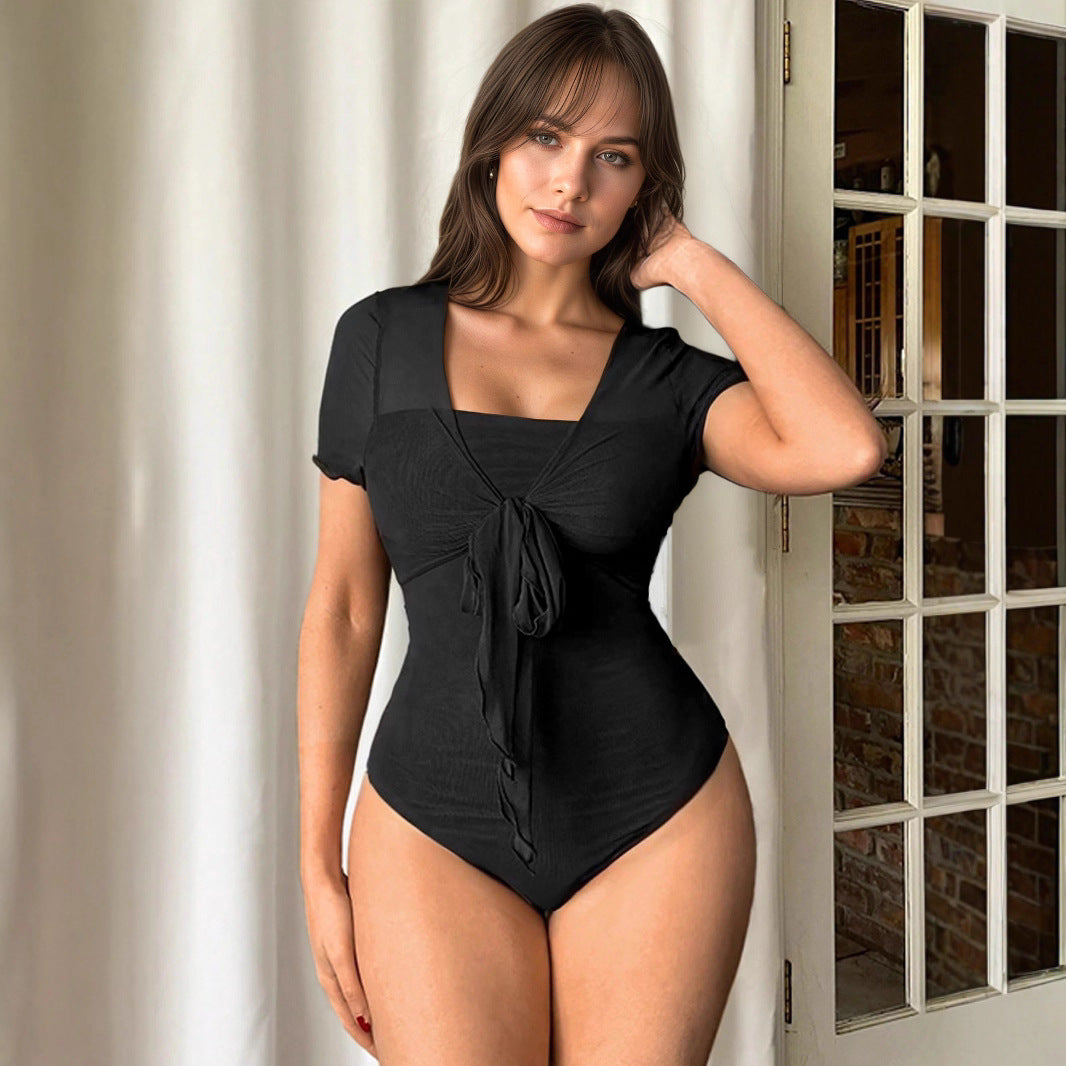 Minimalist Sexy Two-Piece Jumpsuit