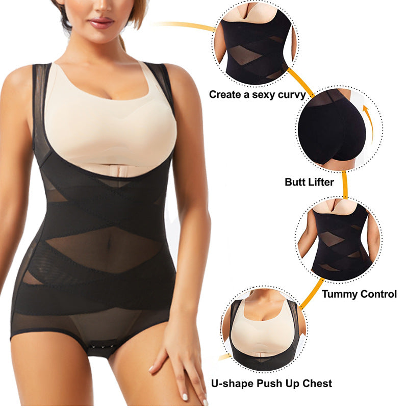 Postpartum Butt-Lifting Slimming Bodysuit & Tummy Control