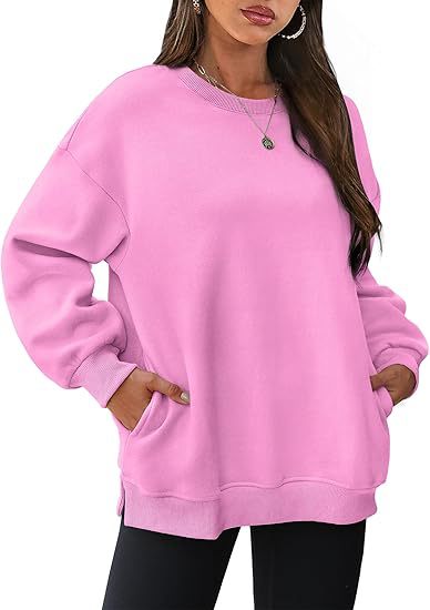 Oversized Velvet Long Sleeve Pullover Sweatshirt