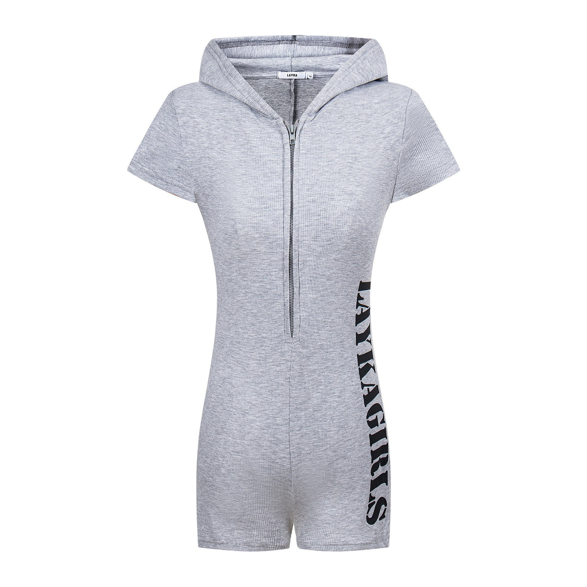 Sexy Hot Girl Letter Hooded Jumpsuit