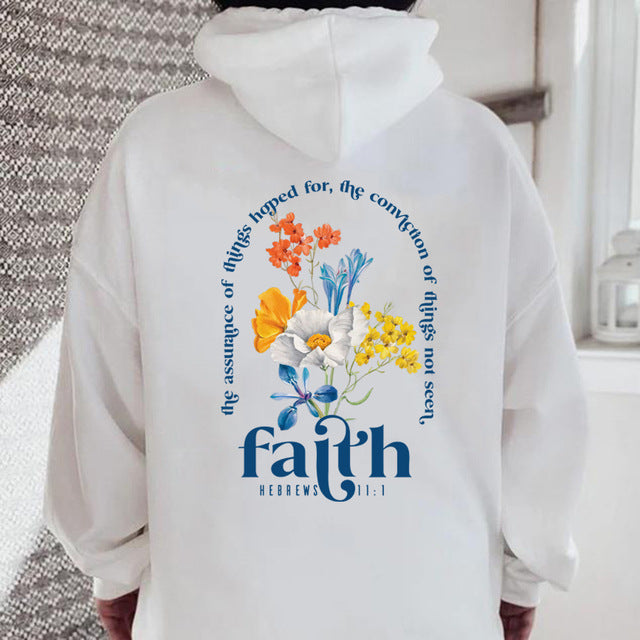 Cozy Letter Print Women's Pullover Sweatshirt