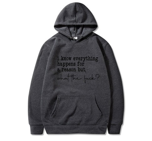 Women's Athletic Print Fleece-Lined Hoodie Sweatshirt