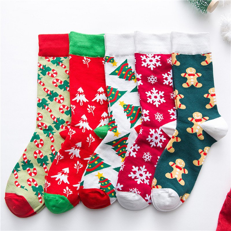 Cute Cartoon Couple Socks for Women