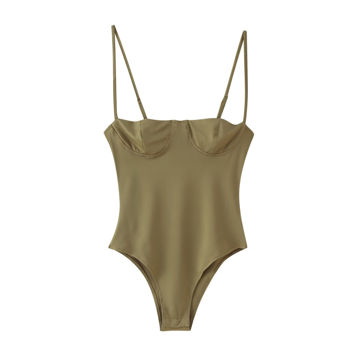 Women's Seamless Fitness Bodysuit Solid Color Jumpsuit