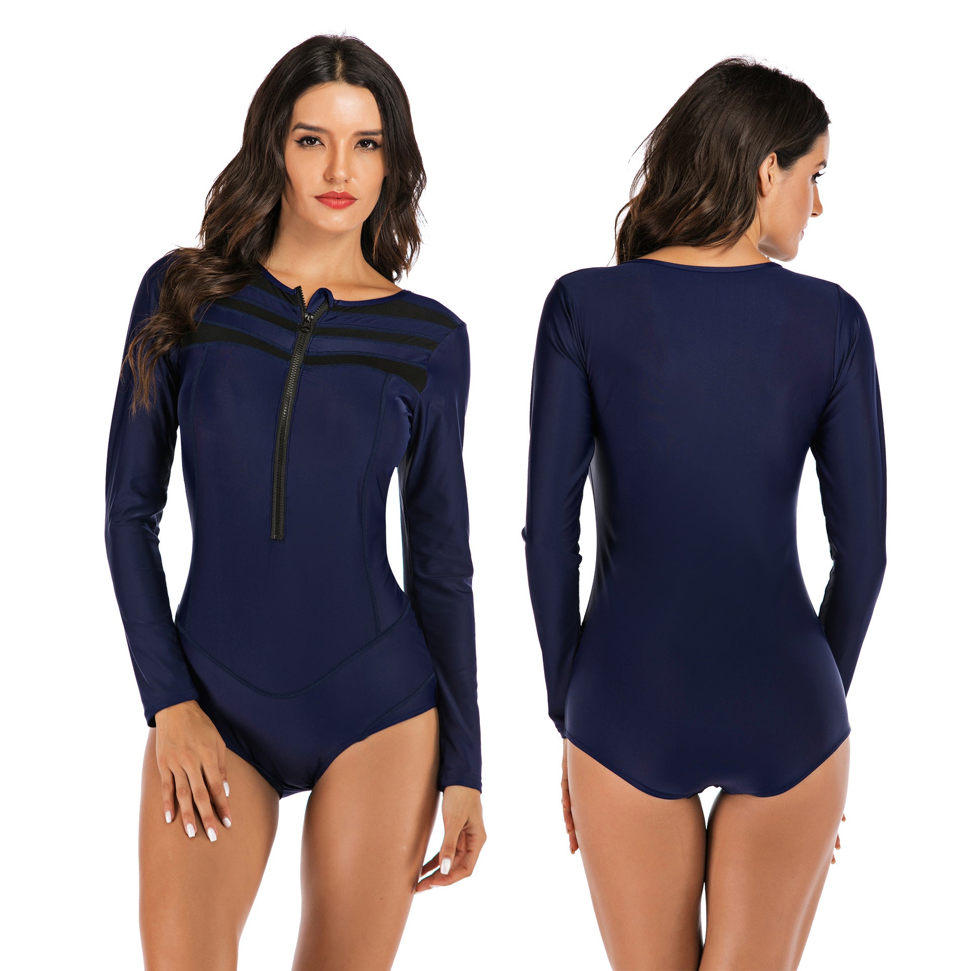 Women's One-Piece Surfsuit Quick-Dry Swimwear