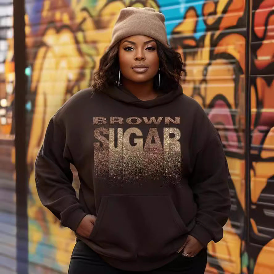 Women's Loose Casual Sports Pullover 3D Print Sweatshirt