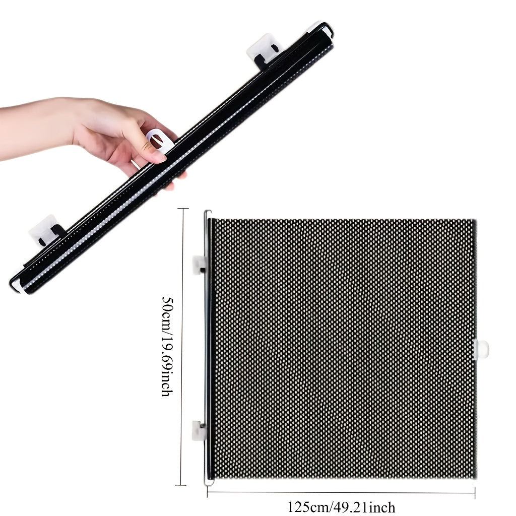 Expandable Pet Gate - No-drill Installation, Heavy-duty Barrier For All Seasons, Simple Mesh Design, Suitable For Cats, Dogs & Small Animals, Indoor/outdoor Use, Portable And Easy To Store With