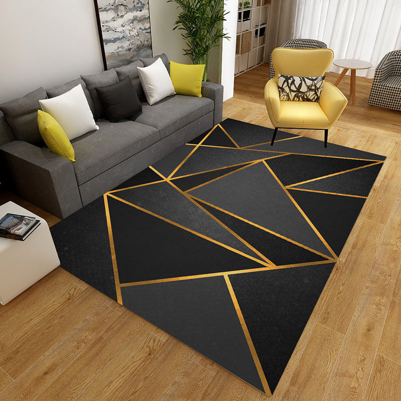 Nordic Light Luxury Printed Carpet Mat