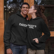 Daddy's Girl Matching Couple Hooded Sweatshirt